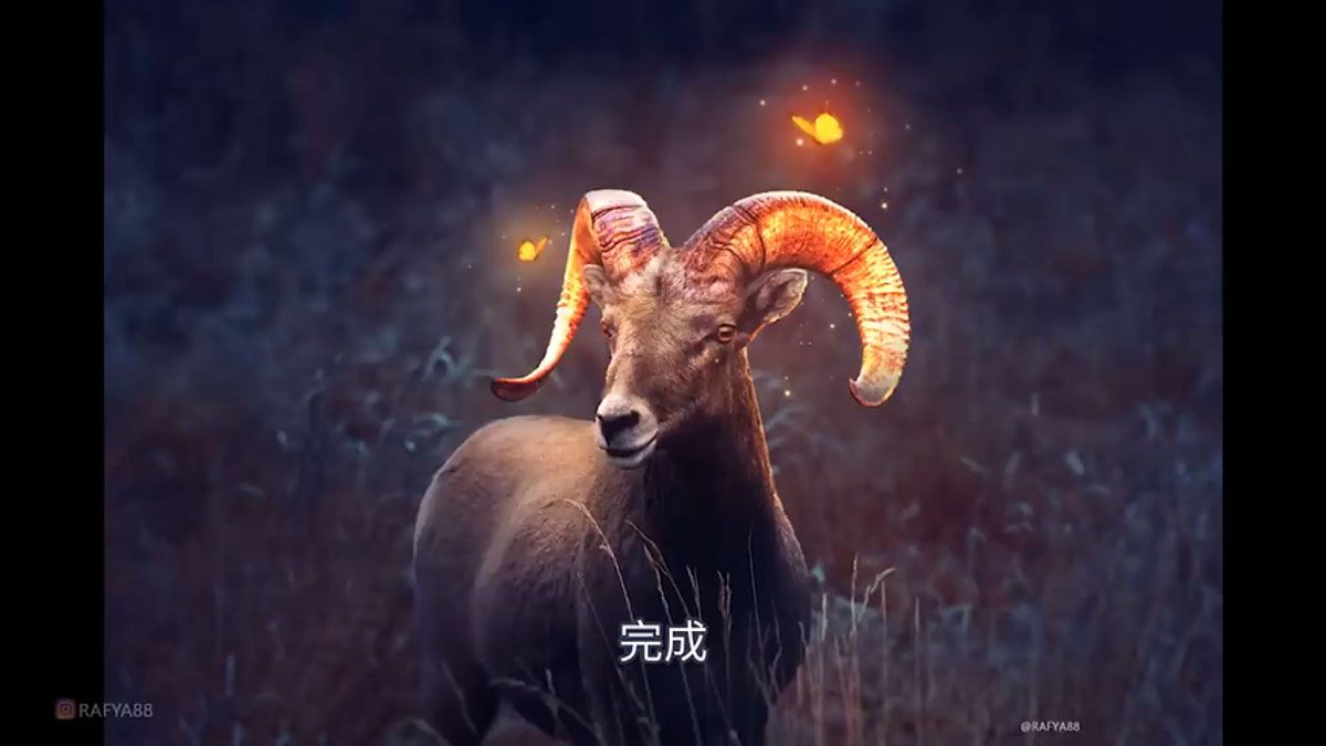 Photoshop�ϳ�ħ�����}�İl��ɽ��