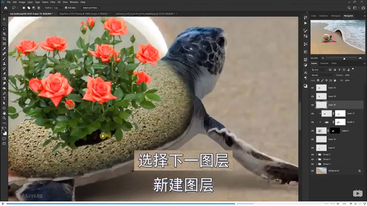 Photoshop�ϳɺ�߅�����ͱ�����ĺ��ˈ���