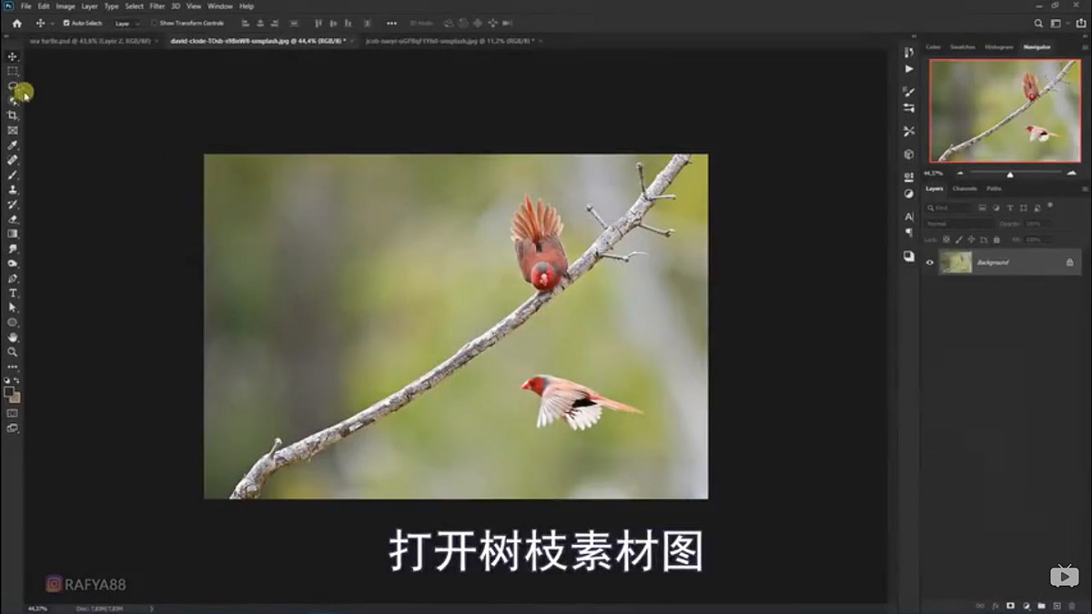 Photoshop�ϳɺ�߅�����ͱ�����ĺ��ˈ���