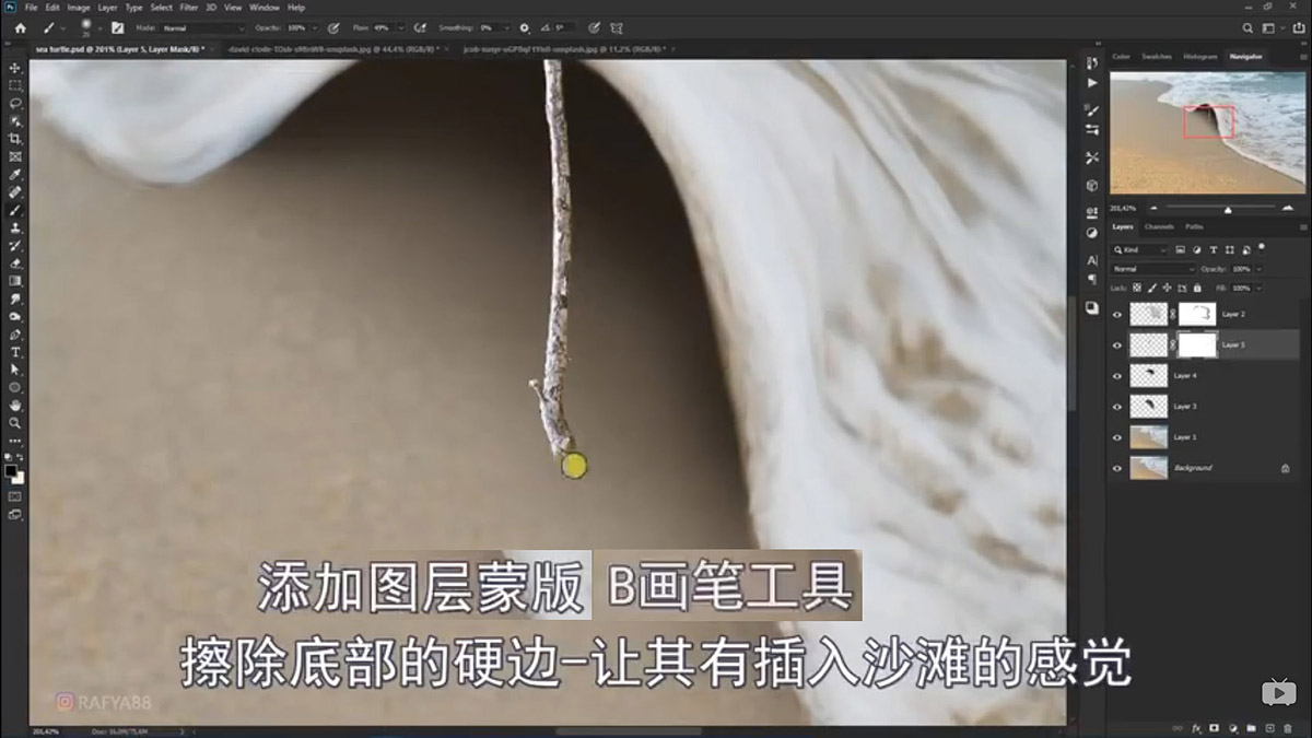 Photoshop�ϳɺ�߅�����ͱ�����ĺ��ˈ�(ch��ng)��