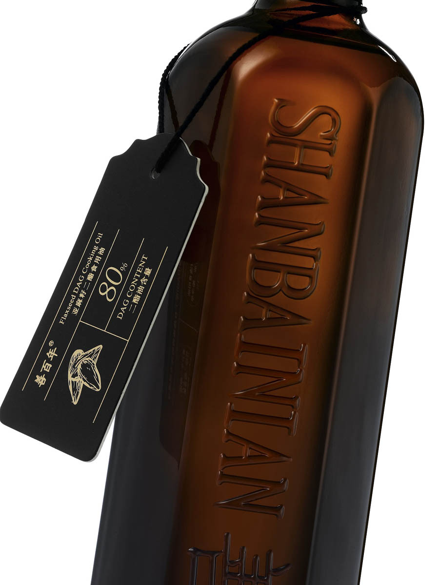 善百年亞麻籽油包裝設計欣賞