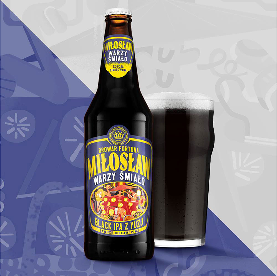 知名品牌MILOSLAW啤酒包裝設(shè)計(jì)欣賞