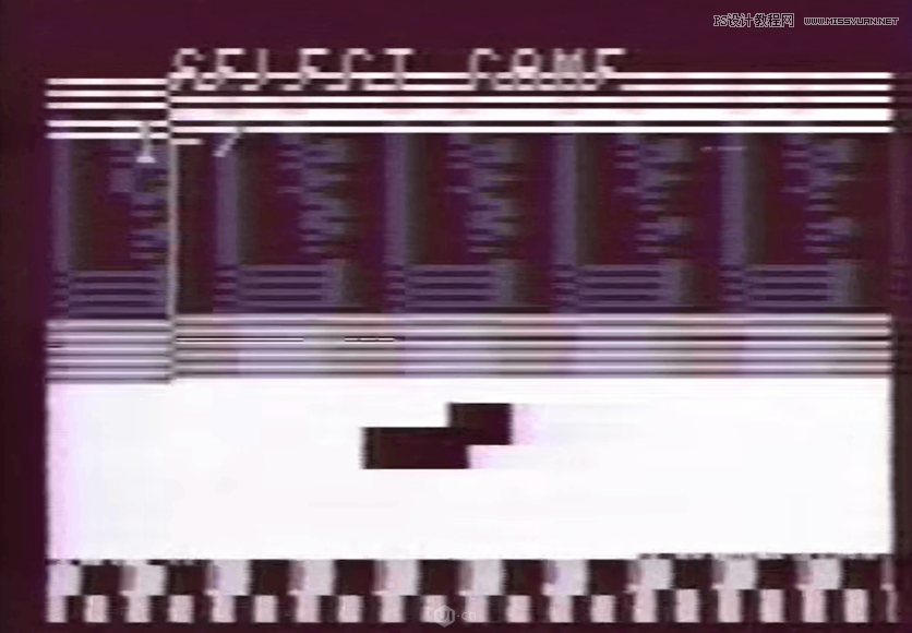 Photoshop制作故障干擾藝術效果