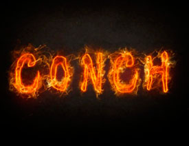 Photoshop��������ȼ��������Ч��