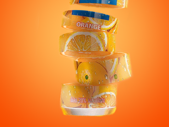 Photoshop制作被切割的易拉罐效果圖