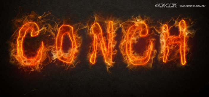 Photoshop��������ȼ��������Ч��