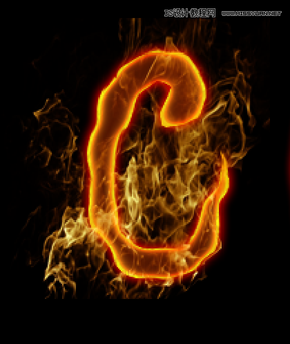 Photoshop��������ȼ��������Ч��