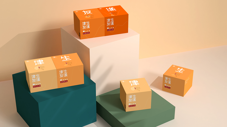 津生友緣茶葉包裝設計欣賞
