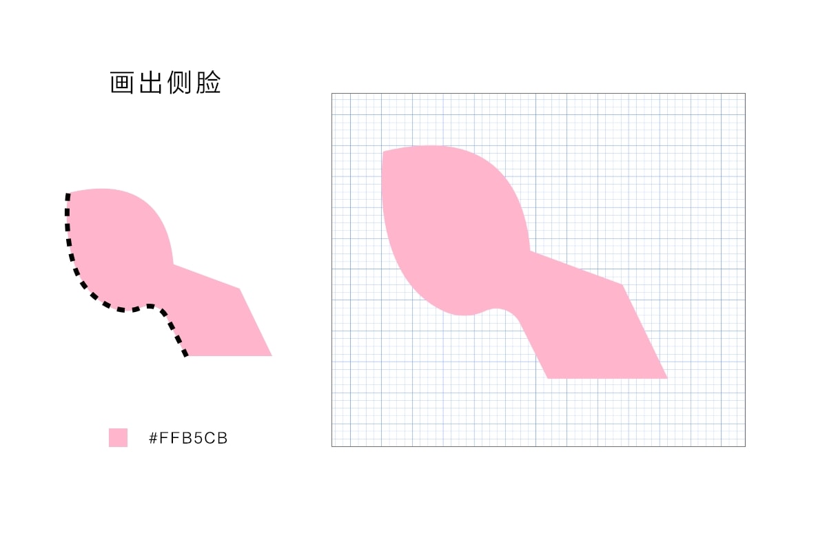 Photoshop結合AI制作扁平化滑輪少女插畫