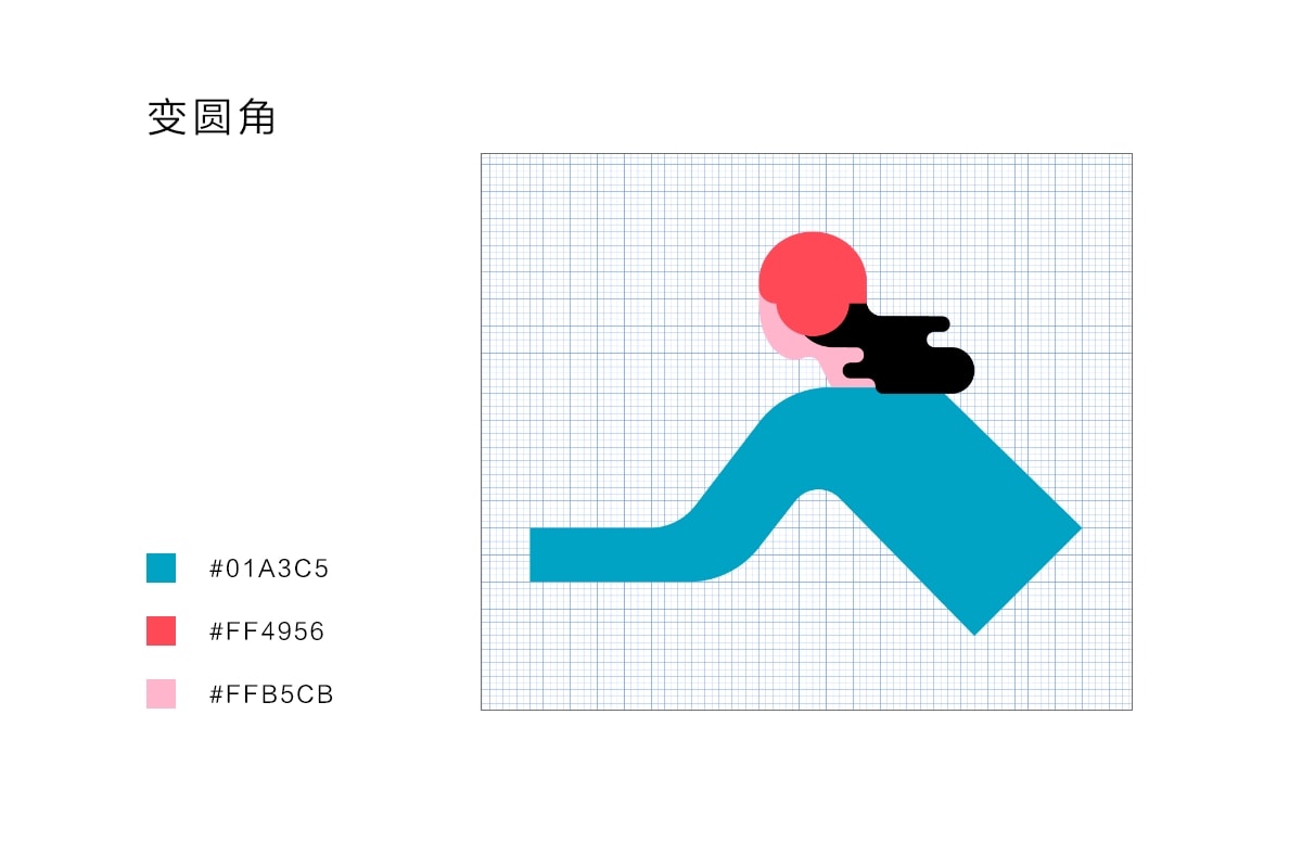 Photoshop結合AI制作扁平化滑輪少女插畫