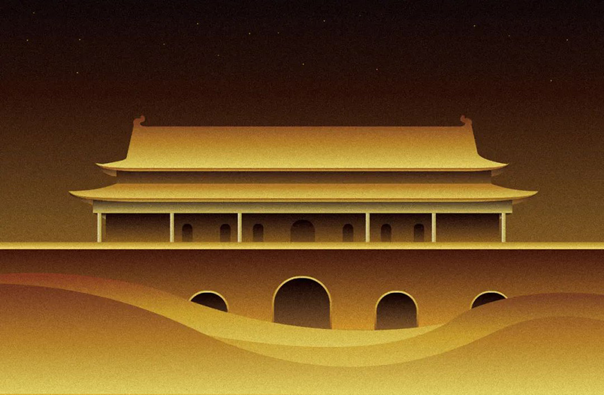 Photoshop繪制磨砂風格的插畫作品