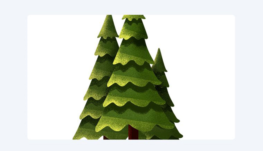 Photoshop繪制磨砂風格的插畫作品