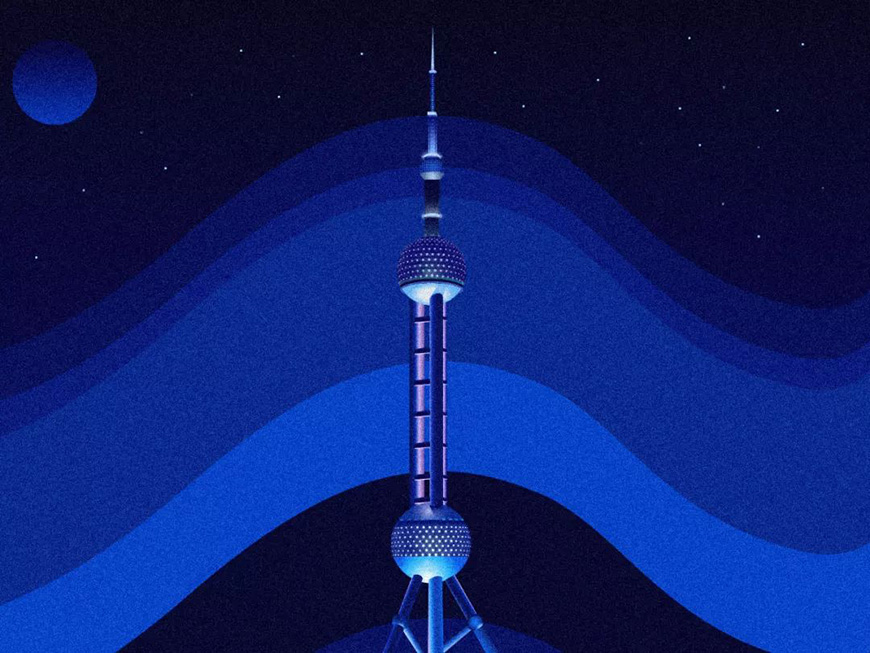 Photoshop繪制磨砂風格的插畫作品