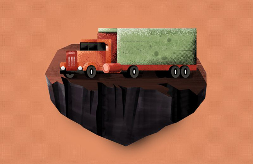 Photoshop繪制磨砂風格的插畫作品