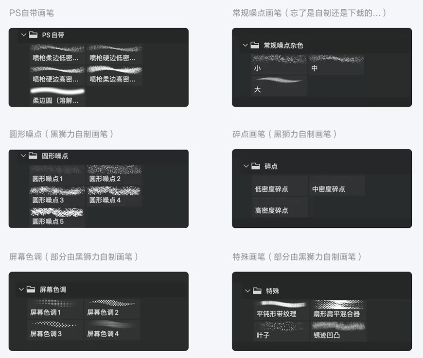 Photoshop繪制磨砂風格的插畫作品