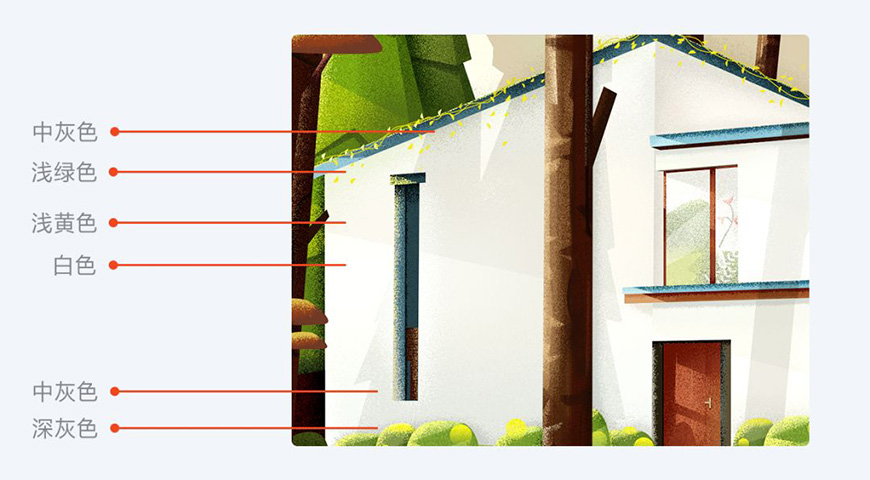 Photoshop繪制磨砂風格的插畫作品