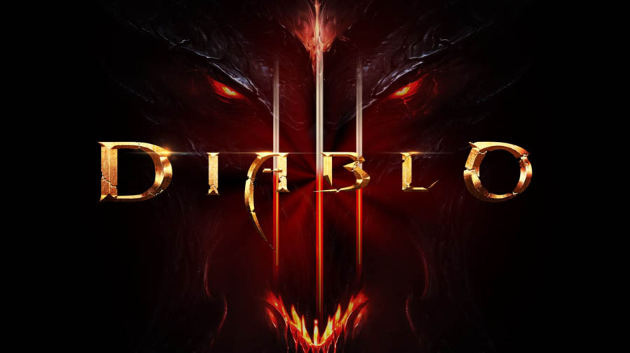 Photoshop制作暗黑破壞神主題金屬字教程