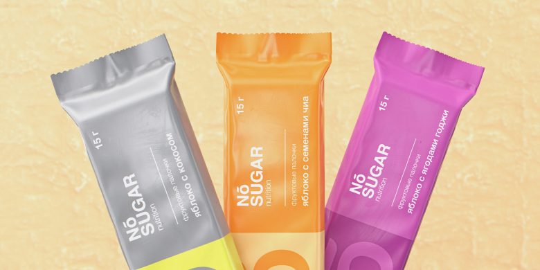 簡約風格的無糖食品包裝設計欣賞