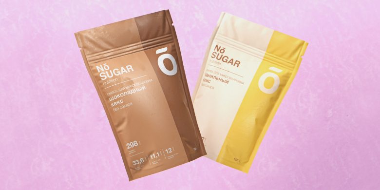 簡約風格的無糖食品包裝設計欣賞