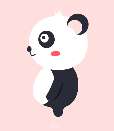 Illustrator繪制卡通風(fēng)格的大熊貓