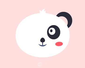 Illustrator繪制卡通風(fēng)格的大熊貓