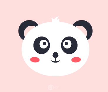 Illustrator繪制卡通風格的大熊貓