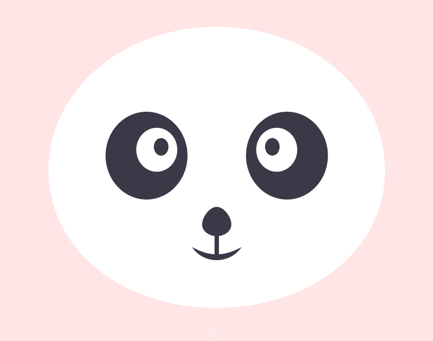 Illustrator繪制卡通風格的大熊貓