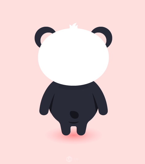 Illustrator繪制卡通風(fēng)格的大熊貓