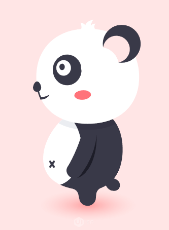 Illustrator繪制卡通風(fēng)格的大熊貓