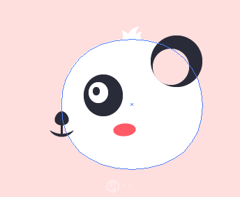 Illustrator繪制卡通風(fēng)格的大熊貓