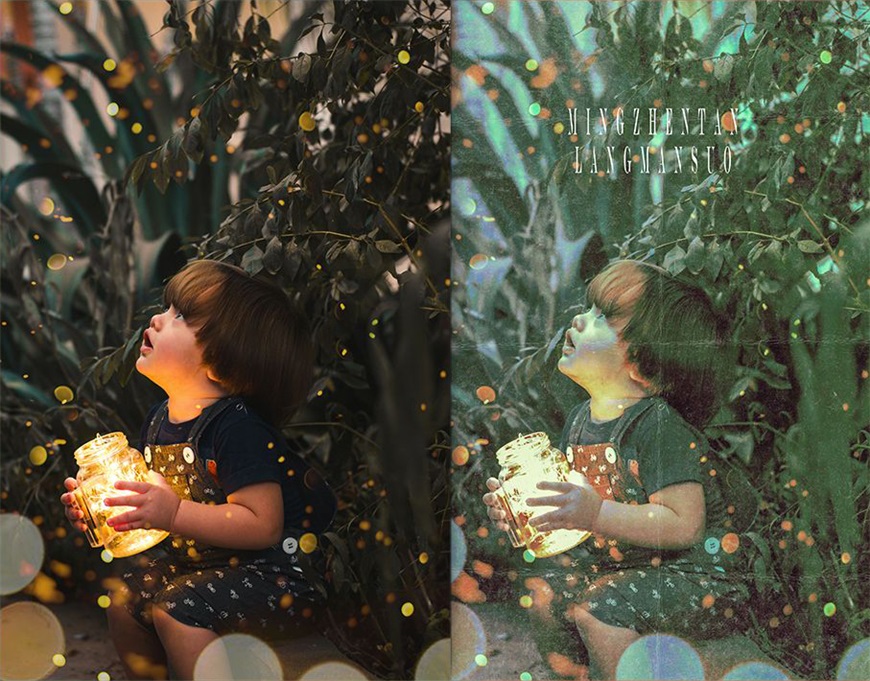 Photoshop�{���͹��L��ă�ͯ������Ƭ