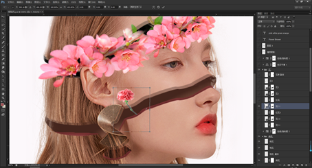 Photoshop����ϳɏ������^�����L���Ļ���