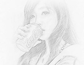 Photoshop�����������Ů�U�P��Ч��