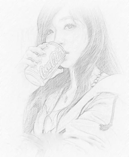 Photoshop�����������Ů�U�P��Ч��