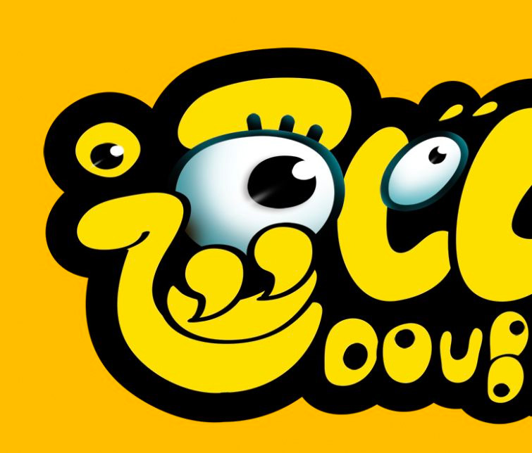 Photoshop制作可愛的逗比立體字教程