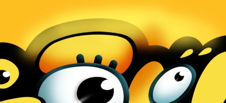 Photoshop制作可愛的逗比立體字教程