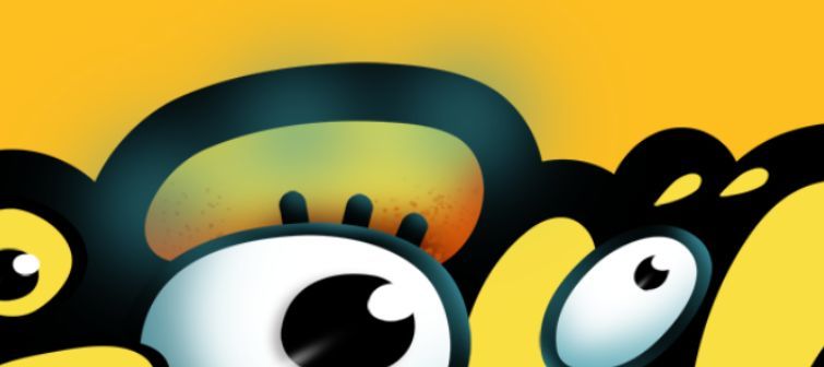 Photoshop制作可愛的逗比立體字教程