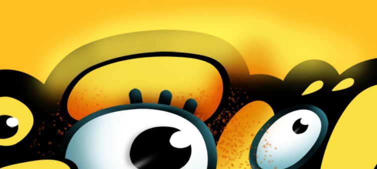 Photoshop制作可愛的逗比立體字教程