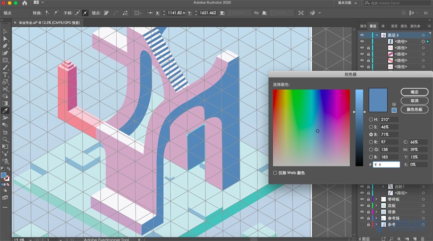 Illustrator�L��2.5D�L���⽨���宋