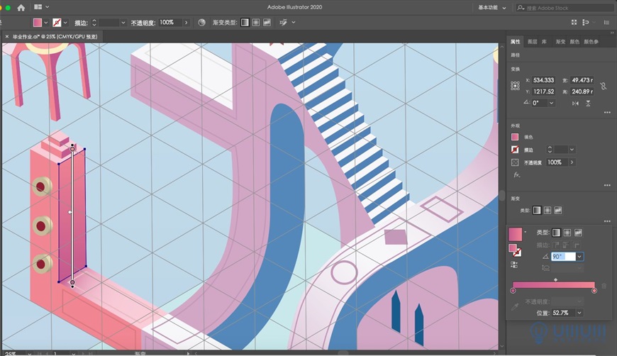 Illustrator�L��2.5D�L���⽨���宋