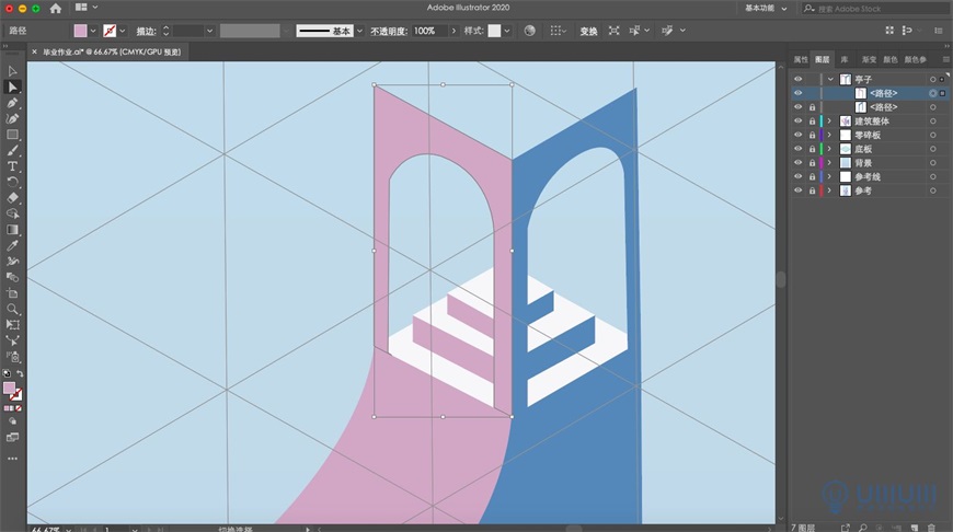 Illustrator�L��2.5D�L���⽨���宋