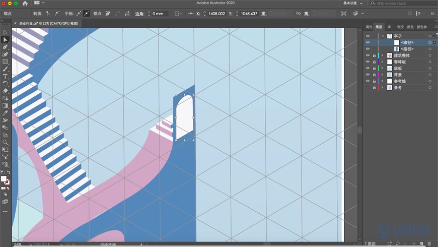 Illustrator�L��2.5D�L���⽨���宋