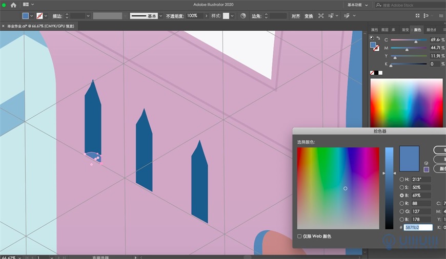 Illustrator�L��2.5D�L���⽨���宋