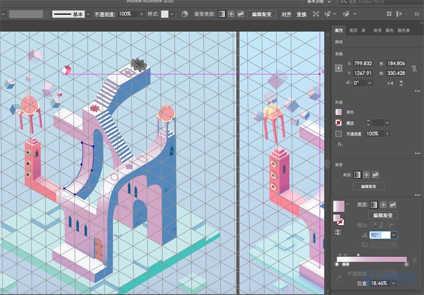 Illustrator�L��2.5D�L���⽨���宋