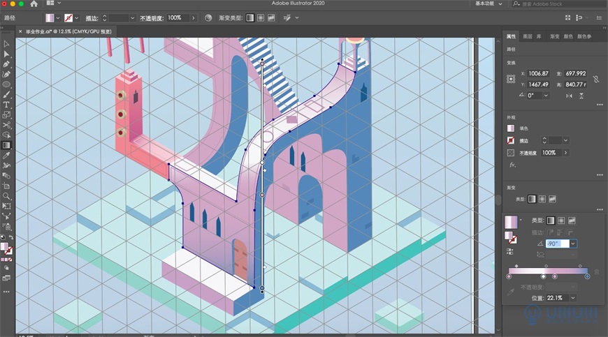 Illustrator�L��2.5D�L���⽨���宋