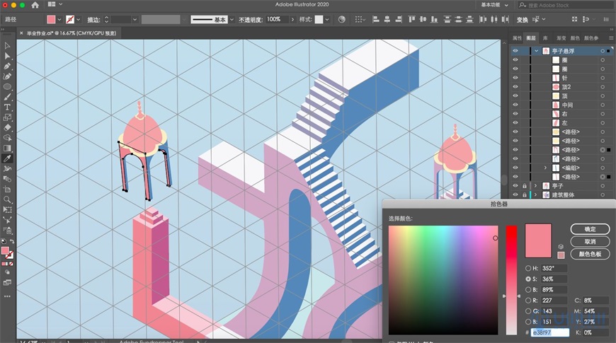 Illustrator�L��2.5D�L��(chu��ng)�⽨���宋