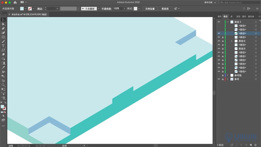 Illustrator�L��2.5D�L���⽨���宋