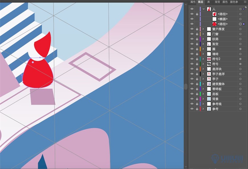 Illustrator�L��2.5D�L���⽨���宋