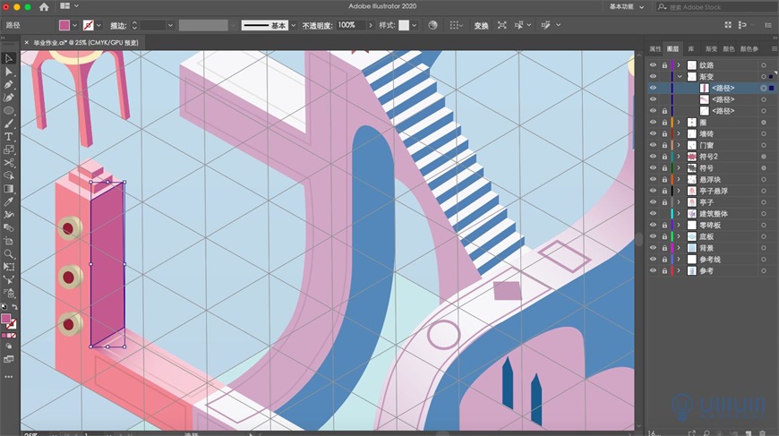 Illustrator�L��2.5D�L���⽨���宋