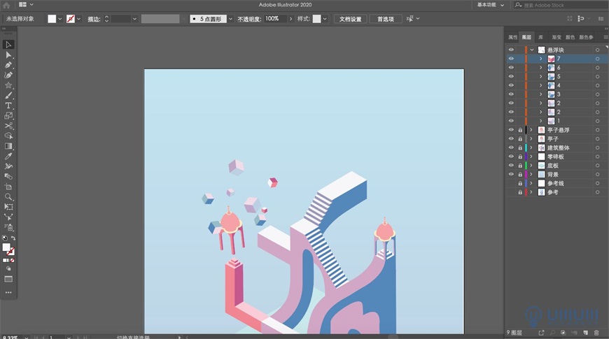 Illustrator�L��2.5D�L��(chu��ng)�⽨���宋